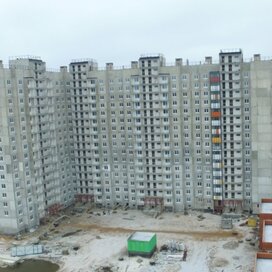 Ход строительства в ЖК «Ленский» за Октябрь — Декабрь 2017 года, 1
