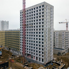 Ход строительства в жилом комплексе «Влюблино» за Октябрь — Декабрь 2018 года, 6
