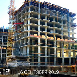 Ход строительства в ЖК «Сердце Ростова 2» за Июль — Сентябрь 2019 года, 2