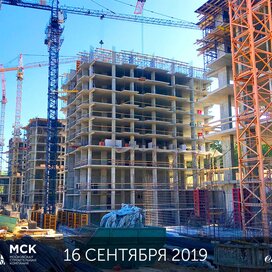 Ход строительства в ЖК «Сердце Ростова 2» за Июль — Сентябрь 2019 года, 6