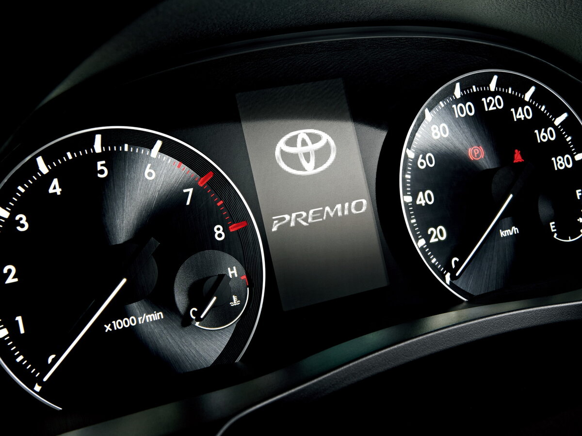 Toyota Premio II (T26) Рестайлинг 2, Седан: фото поколения