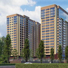 Квартира 64,1 м², 1-комнатная - изображение 1