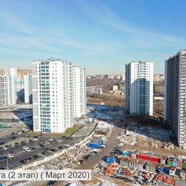 Ход строительства в ЖК «Новая Охта» за Январь — Март 2020 года, 5