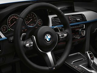 Спортивное кожаное рулевое колесо M