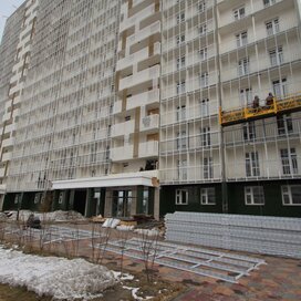 Ход строительства в жилом массиве Радуга Сибири за Январь — Март 2019 года, 2