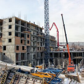 Ход строительства в ЖК «Дианит» за Январь — Март 2019 года, 2