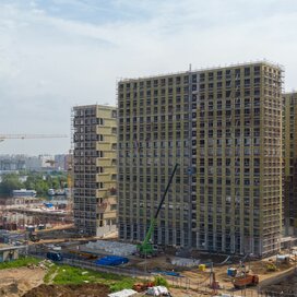 Ход строительства в квартале «Ривер Парк Коломенское» за Апрель — Июнь 2020 года, 3