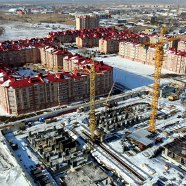Ход строительства в ЖК «Новая Пальмира» за Январь — Март 2021 года, 2