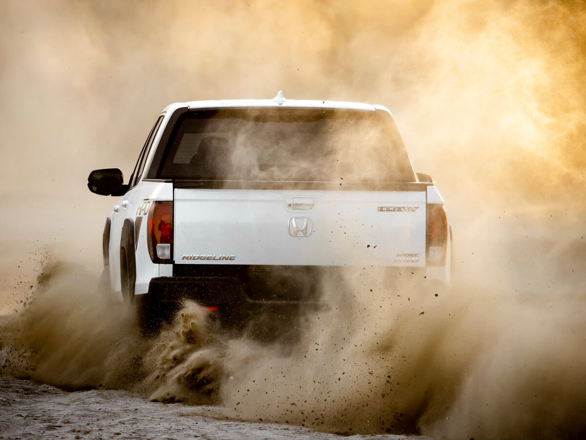 Honda Ridgeline II Рестайлинг, Пикап Двойная кабина: фото поколения