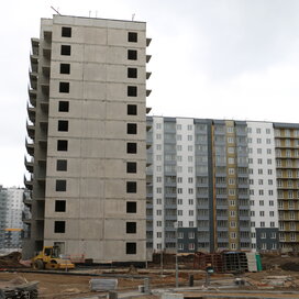 Ход строительства в жилом районе «Новое Горелово» за Июль — Сентябрь 2021 года, 5
