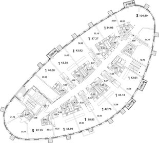 Квартира 48,8 м², студия - изображение 1