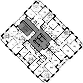 Квартира 61,5 м², 2-комнатная - изображение 2