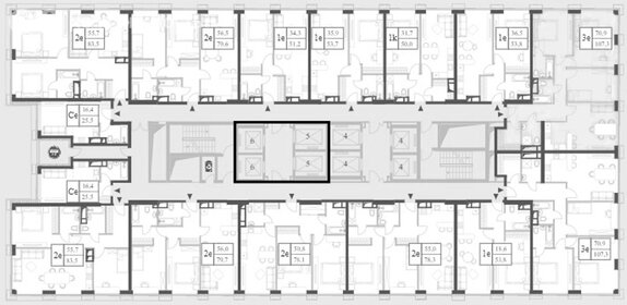 113 м², 4-комнатная квартира 47 000 000 ₽ - изображение 76