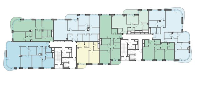 Квартира 74,3 м², 2-комнатная - изображение 2