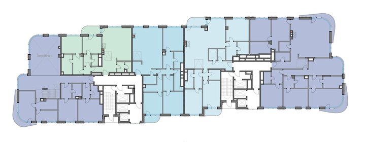 204,7 м², 4-комнатная квартира 605 219 968 ₽ - изображение 41