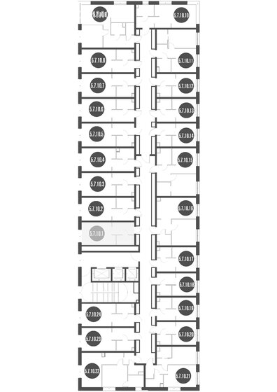 18 м², апартаменты-студия 10 900 000 ₽ - изображение 1