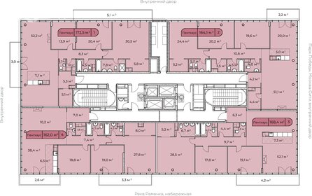 239 м², 6-комнатная квартира 297 000 000 ₽ - изображение 108