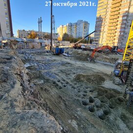Ход строительства в ЖК «Бух» за Октябрь — Декабрь 2021 года, 6