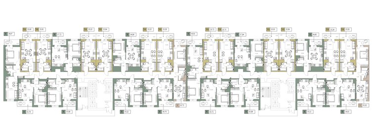 34 м², 1-комнатная квартира 5 700 000 ₽ - изображение 71