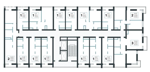 120 м², 3-комнатные апартаменты 30 000 000 ₽ - изображение 144