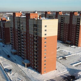 Ход строительства в ЖК «Солнечные часы» за Октябрь — Декабрь 2021 года, 4