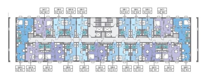Квартира 37,6 м², 1-комнатная - изображение 1