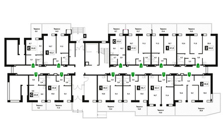 Квартира 22 м², студия - изображение 1