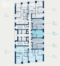 42 м², 1-комнатная квартира 21 000 000 ₽ - изображение 77