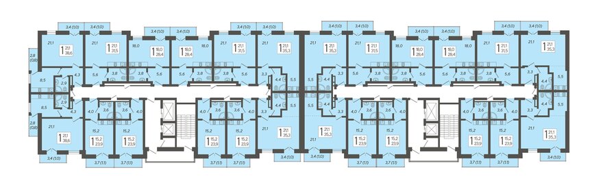 Квартира 27 м², 1-комнатная - изображение 1