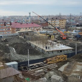 Ход строительства в ЖК «Дом на Луговой» за Октябрь — Декабрь 2021 года, 2