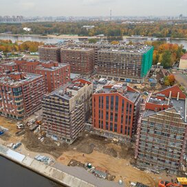Ход строительства в ЖК «Петровская доминанта» за Октябрь — Декабрь 2021 года, 5