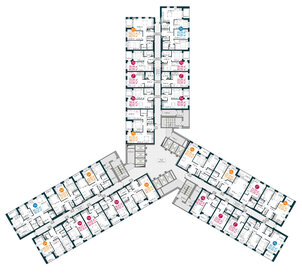 Квартира 62 м², 2-комнатная - изображение 2