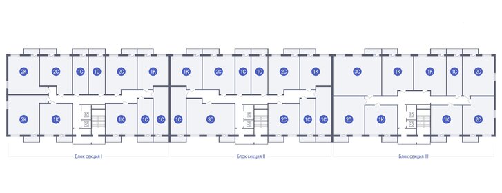 Квартира 47,8 м², 3-комнатная - изображение 1