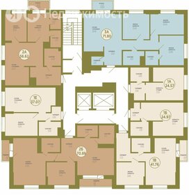 Квартира 71,8 м², 3-комнатная - изображение 1