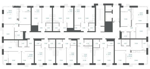 Квартира 55,8 м², 2-комнатная - изображение 2