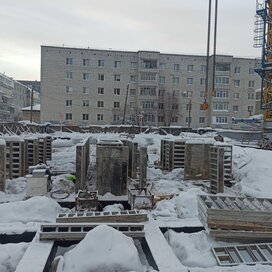 Ход строительства в ЖК «Прага 6» за Октябрь — Декабрь 2021 года, 4
