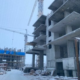 Ход строительства в ЖК «Байкалова» за Октябрь — Декабрь 2021 года, 3