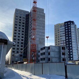 Ход строительства в ЖК «Виктория-4» за Январь — Март 2022 года, 6