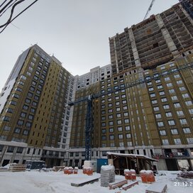 Ход строительства в городе-парке «Первый Московский» за Октябрь — Декабрь 2021 года, 4
