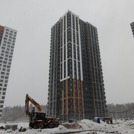 Ход строительства в городе-парке «Первый Московский» за Январь — Март 2022 года, 1
