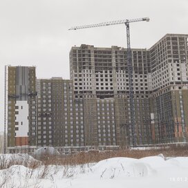 Ход строительства в городе-парке «Первый Московский» за Январь — Март 2022 года, 4