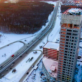 Ход строительства в МФК «Статус» за Январь — Март 2022 года, 2