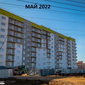 Ход строительства в ЖК «Белые росы» за Апрель — Июнь 2022 года, 3