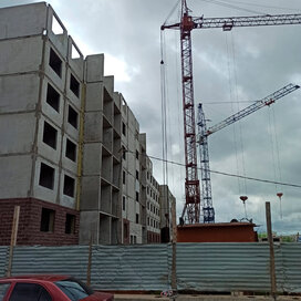 Ход строительства в ЖК Прибрежный за Апрель — Июнь 2022 года, 2