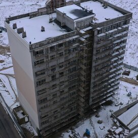 Ход строительства в ЖК «Грэсовский» за Январь — Март 2022 года, 1