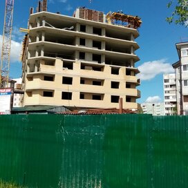 Ход строительства в ЖК «Машиностроителей» за Апрель — Июнь 2022 года, 3