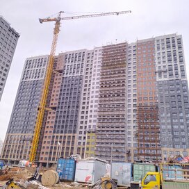 Ход строительства в ЖК «Палитра» за Январь — Март 2022 года, 2