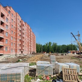 Ход строительства в ЖК «Парковый (ИСК «Новомосковский строитель»)» за Апрель — Июнь 2022 года, 3