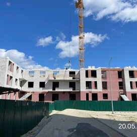 Ход строительства в ЖК «Квартал перемен» за Апрель — Июнь 2022 года, 6