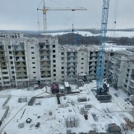 Ход строительства в микрорайоне «Городские просторы» за Январь — Март 2022 года, 2